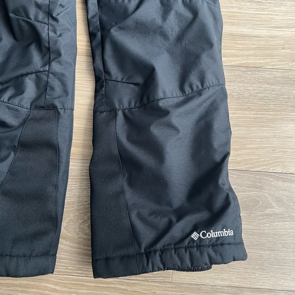Columbia Sportswear Kids Youth 10-12 M Black Snow Ski Pants Waterproof - Picture 2 of 7